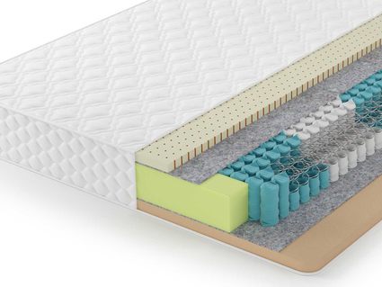 Матрас Lonax Memory-Latex TFK 5 Zone 38