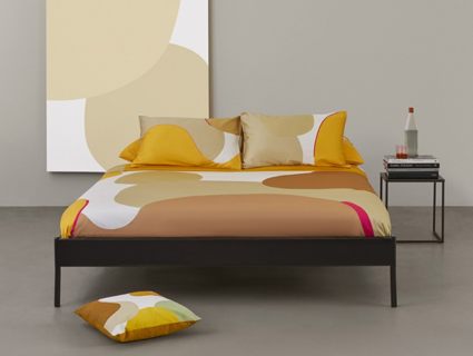 Наволочка Tkano Freak Fruit горчичная 2 шт. 50х70