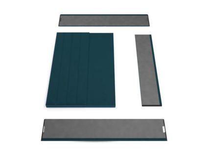 Кровать Lonax Кармела велюр Dolly-1 180х190