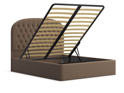 Кровать Lonax Венеция велюр Dolly-2 (с подъемным механизмом) 120х195