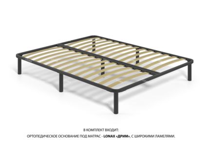 Кровать Lonax Фелиса велюр Dolly-13 (с основанием) 120х195