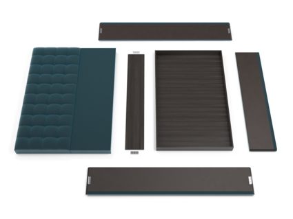 Кровать Lonax Аврора велюр Dolly-2 (с подъемным механизмом) 160х190