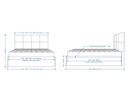 Кровать Lonax Алегра велюр Dolly-13 (с подъемным механизмом)