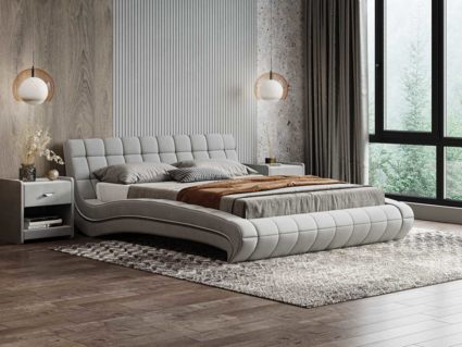 Кровать Сонум Milano Кашемир Латте 120х200