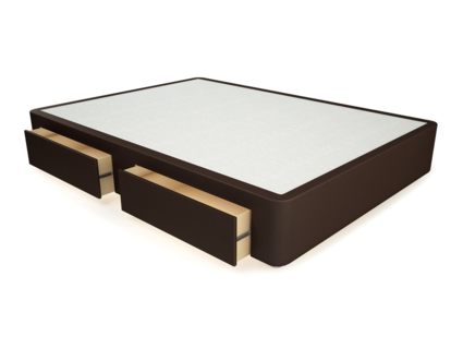 Кровать Mr.Mattress Site Box экокожа Brown 274