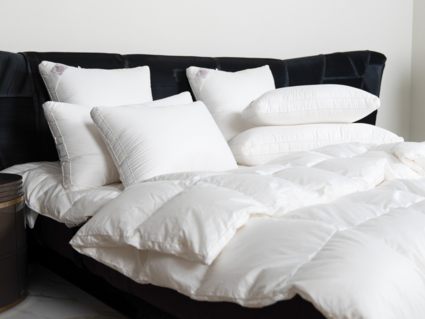 Подушка German Grass King Down Grass трехкамерная 3D с бортиком упругая 70х70