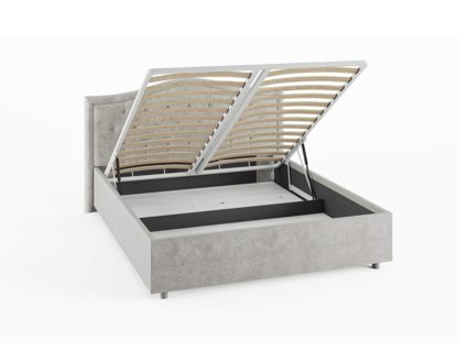 Кровать Сонум Ancona Рогожка Мокко (с подъемным механизмом) 160х190