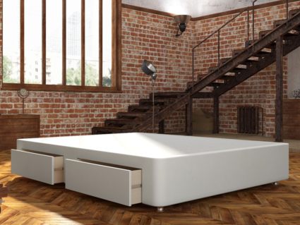 Кровать Mr.Mattress Site Box экокожа White 269