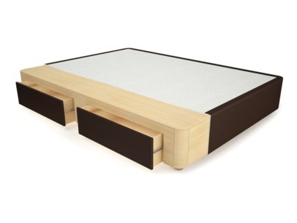 Кровать Mr.Mattress Site Box экокожа Brown 264