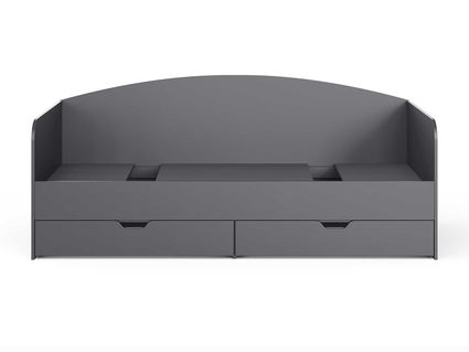 Кровать Сонум Crystal Графит 90х190