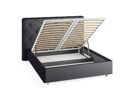 Кровать Сонум Manhattan Кашемир Светло-серый (с подъемным механизмом) 180х200