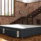 Кровать Mr.Mattress Site Box велюр Grey 160х200