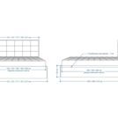 Кровать Lonax Адель велюр Dolly-1 (с подъемным механизмом) 200х190