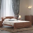 Кровать DreamLine Афродита 1 ясень Орех 160х200