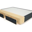 Кровать Mr.Mattress Site Box велюр Grey 200х200