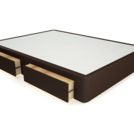 Кровать Mr.Mattress Site Box экокожа Brown 120х200